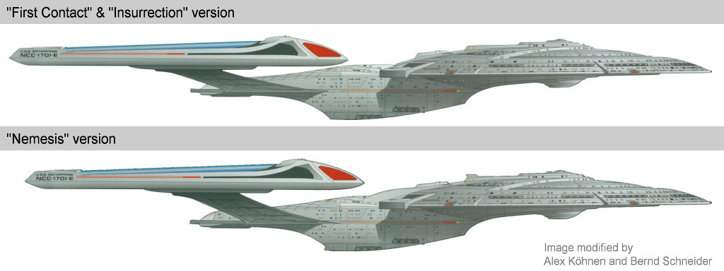 Enterprise E Blueprints