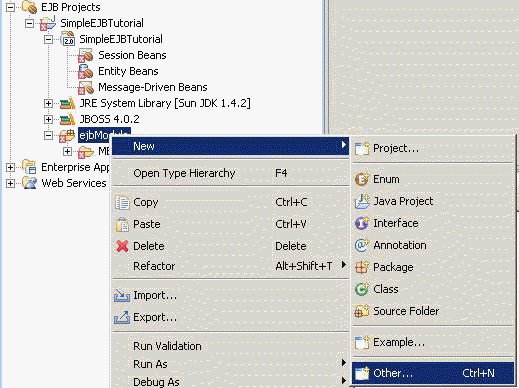 Enterprise Javabeans Tutorial