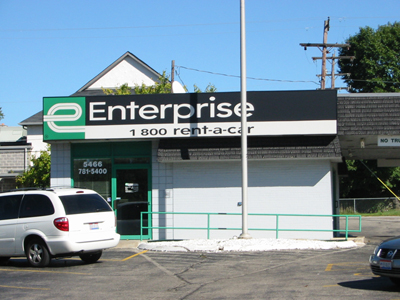 Enterprise Rent A Car Sales Lot