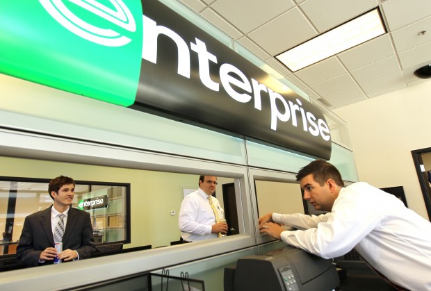 Enterprise Rent A Car Sales Lot