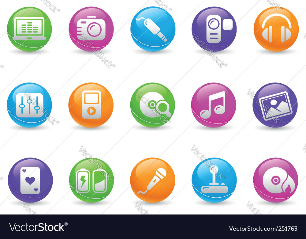 Entertainment Icons Free