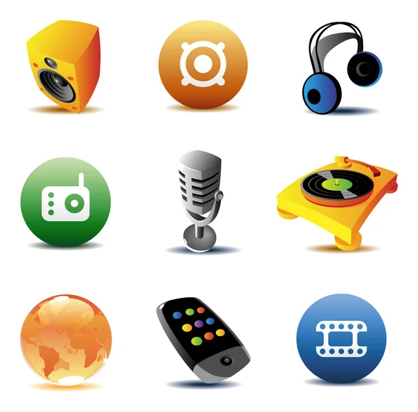 Entertainment Icons Free