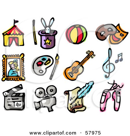 Entertainment Icons Free