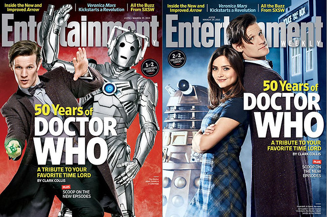 Entertainment Weekly Doctor Who Covers