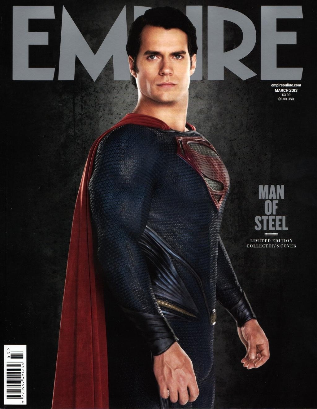 Entertainment Weekly Man Of Steel Cover