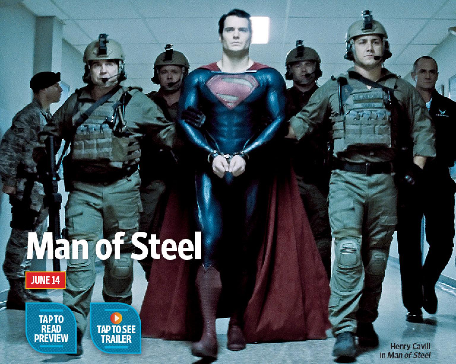 Entertainment Weekly Man Of Steel Images