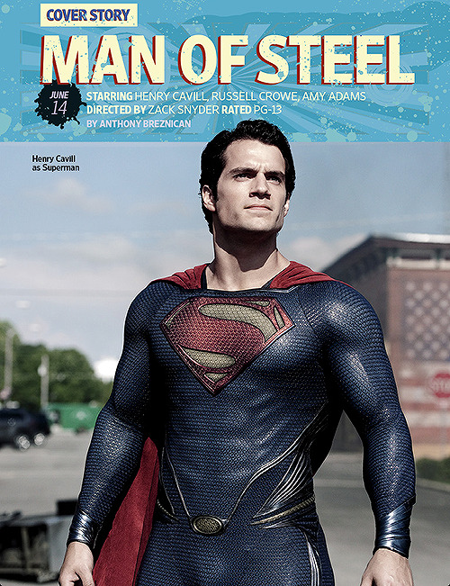 Entertainment Weekly Man Of Steel Photos