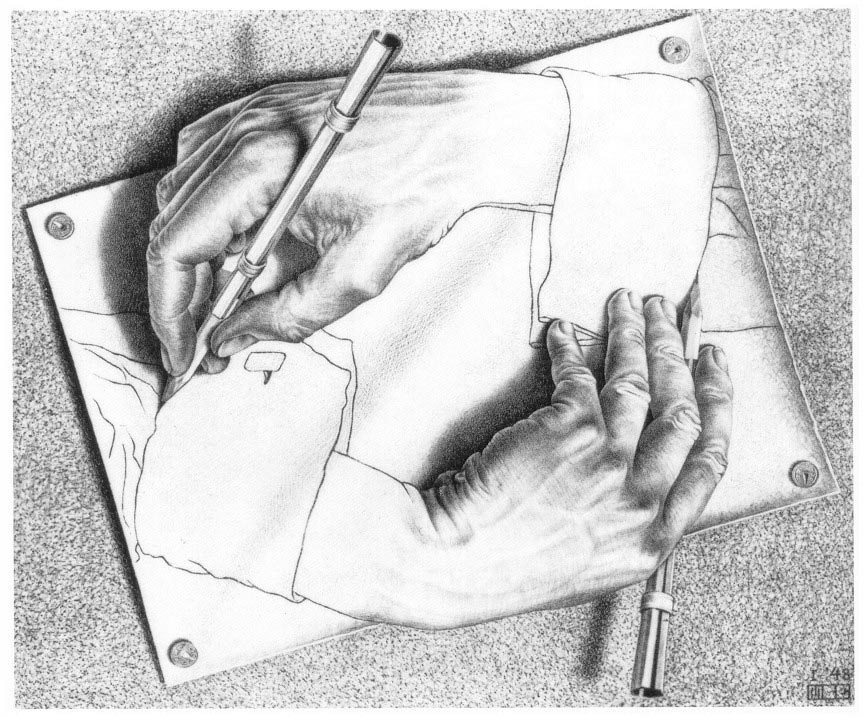 Escher Drawings Fish