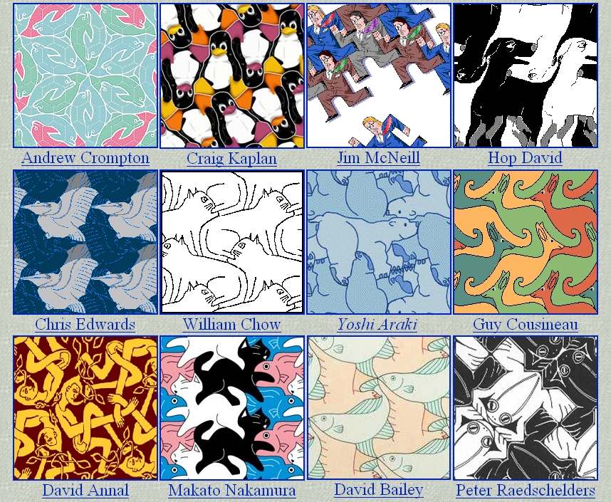 Escher Tessellations