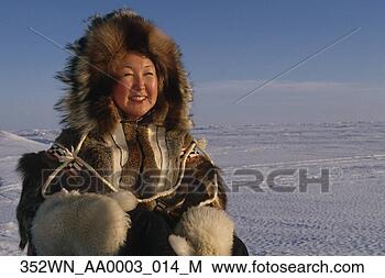 Eskimo People Look Asian