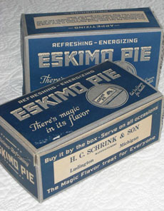 Eskimo Pie Cooler 1920