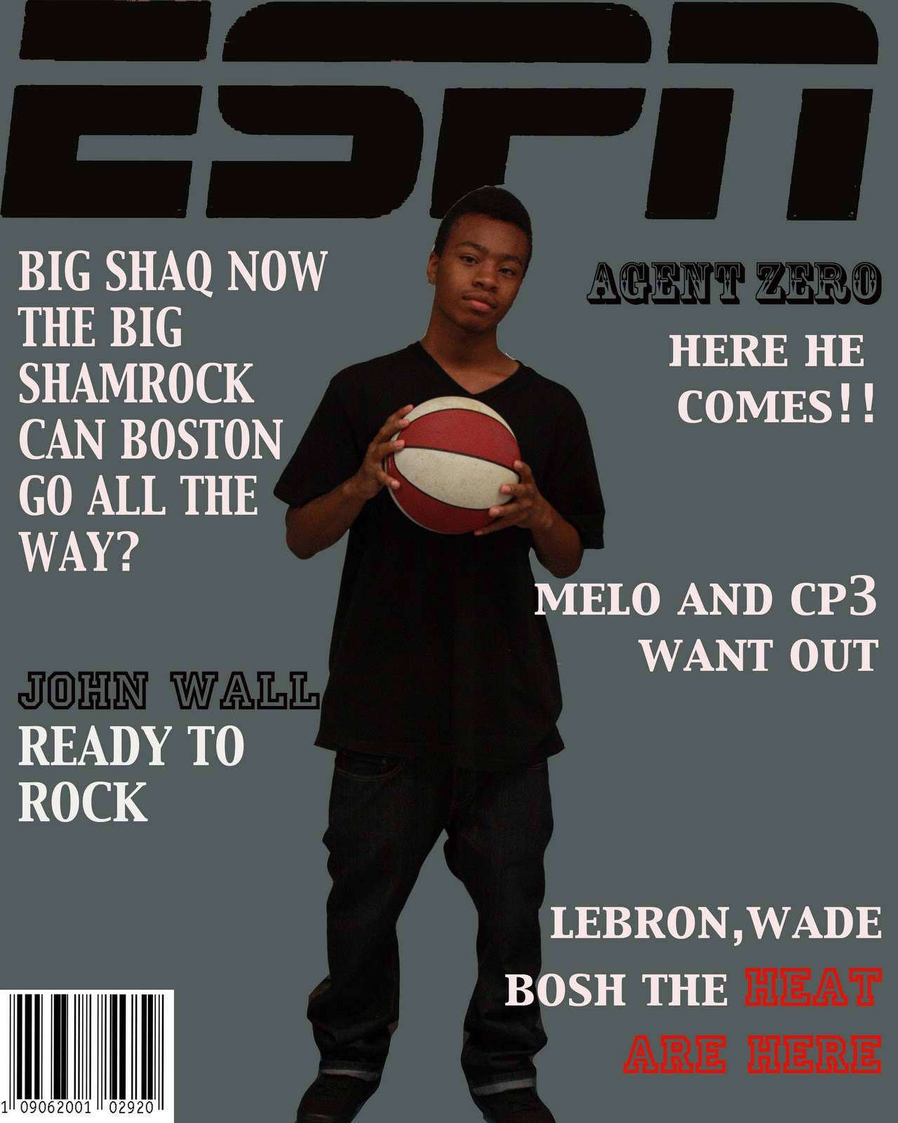 Espn Magazine Cover Template