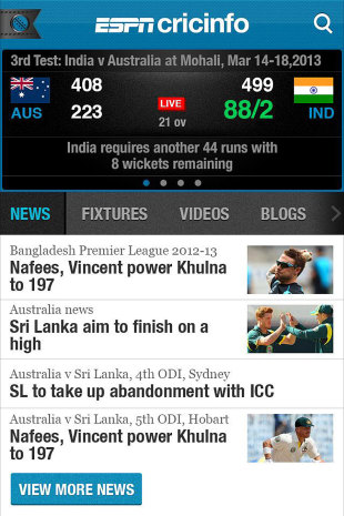 Espncricinfo App For Android