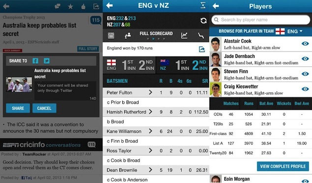 Espncricinfo App For Android