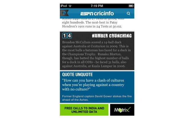 Espncricinfo App For Iphone