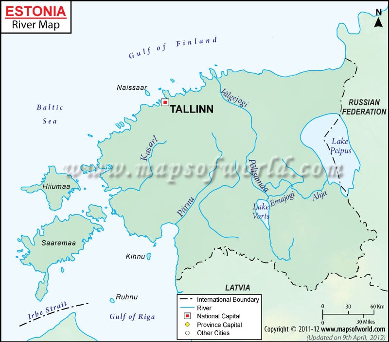 Estonia Map