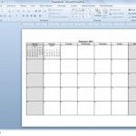 Events Calendar Template Free