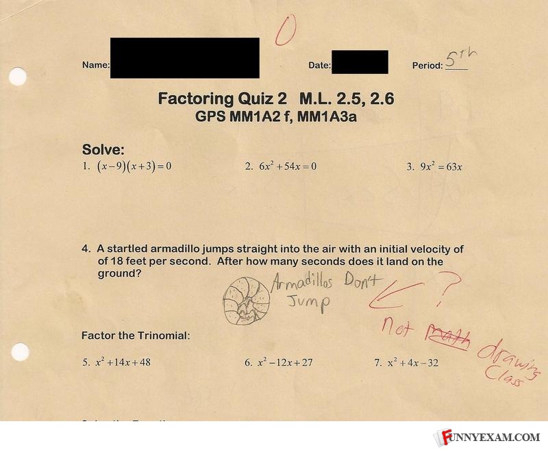 Exams Funny Pictures