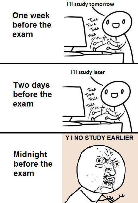 Exams Stress Funny Quotes