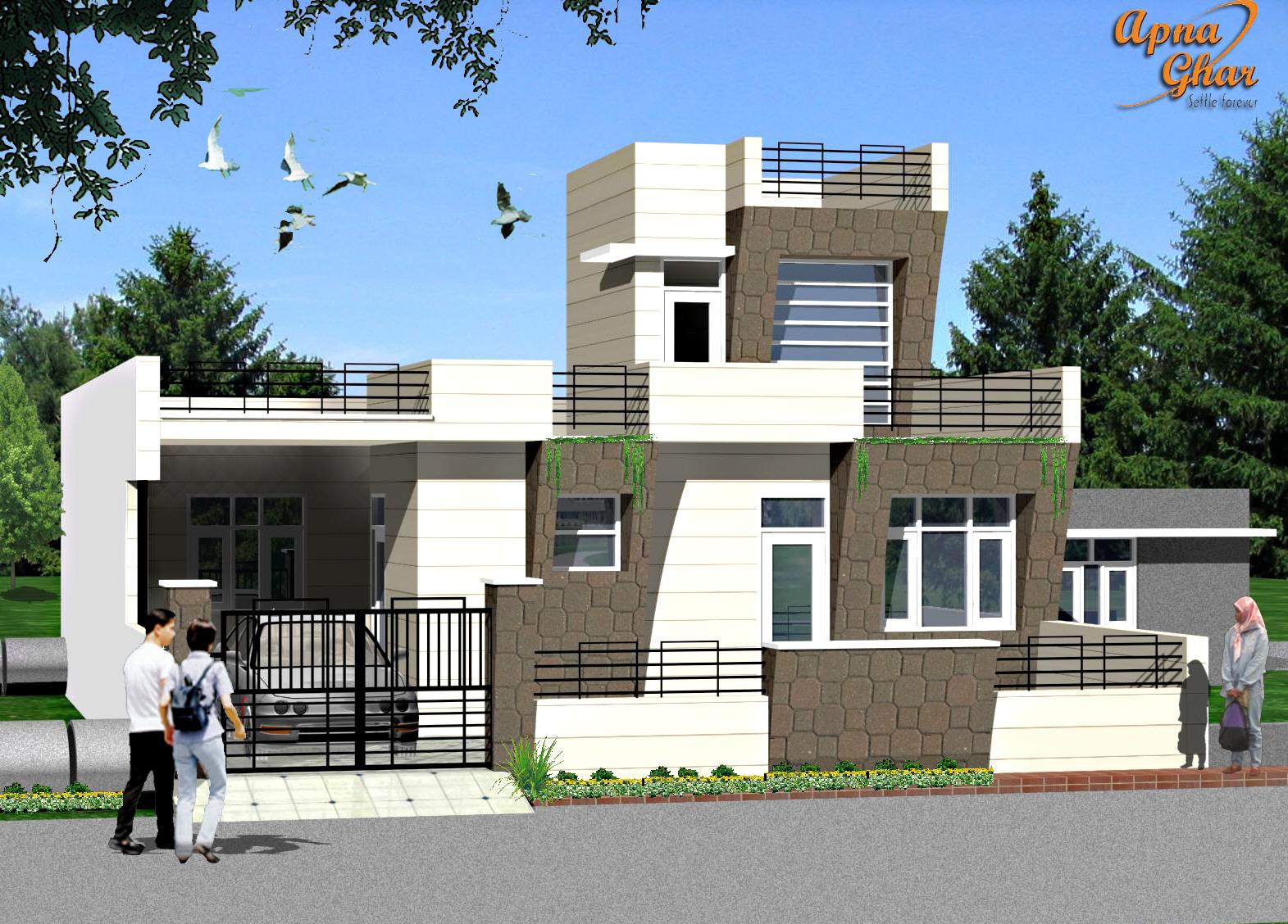 Exterior Home Design India