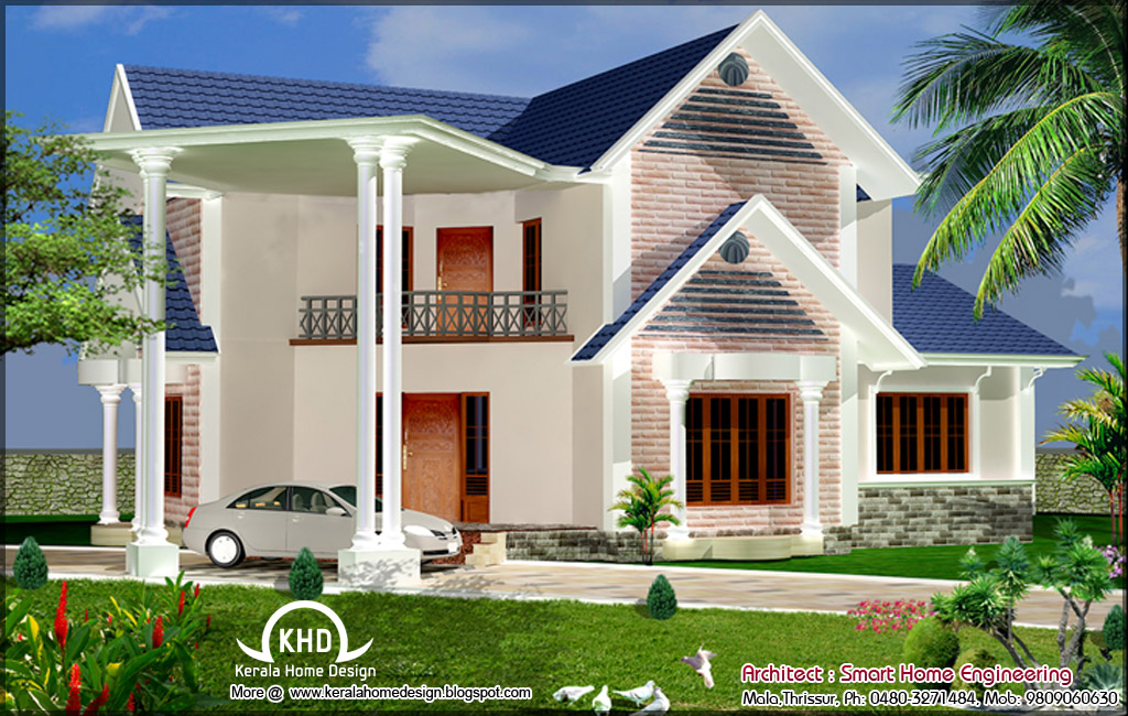 Exterior Home Design Photos In Kerala