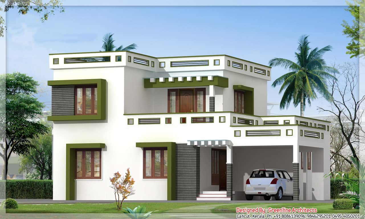 Exterior Home Design Photos In Kerala