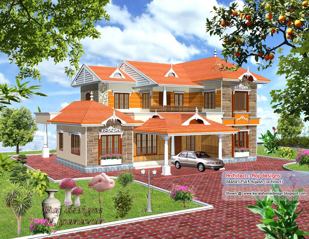 Exterior Home Design Photos In Kerala