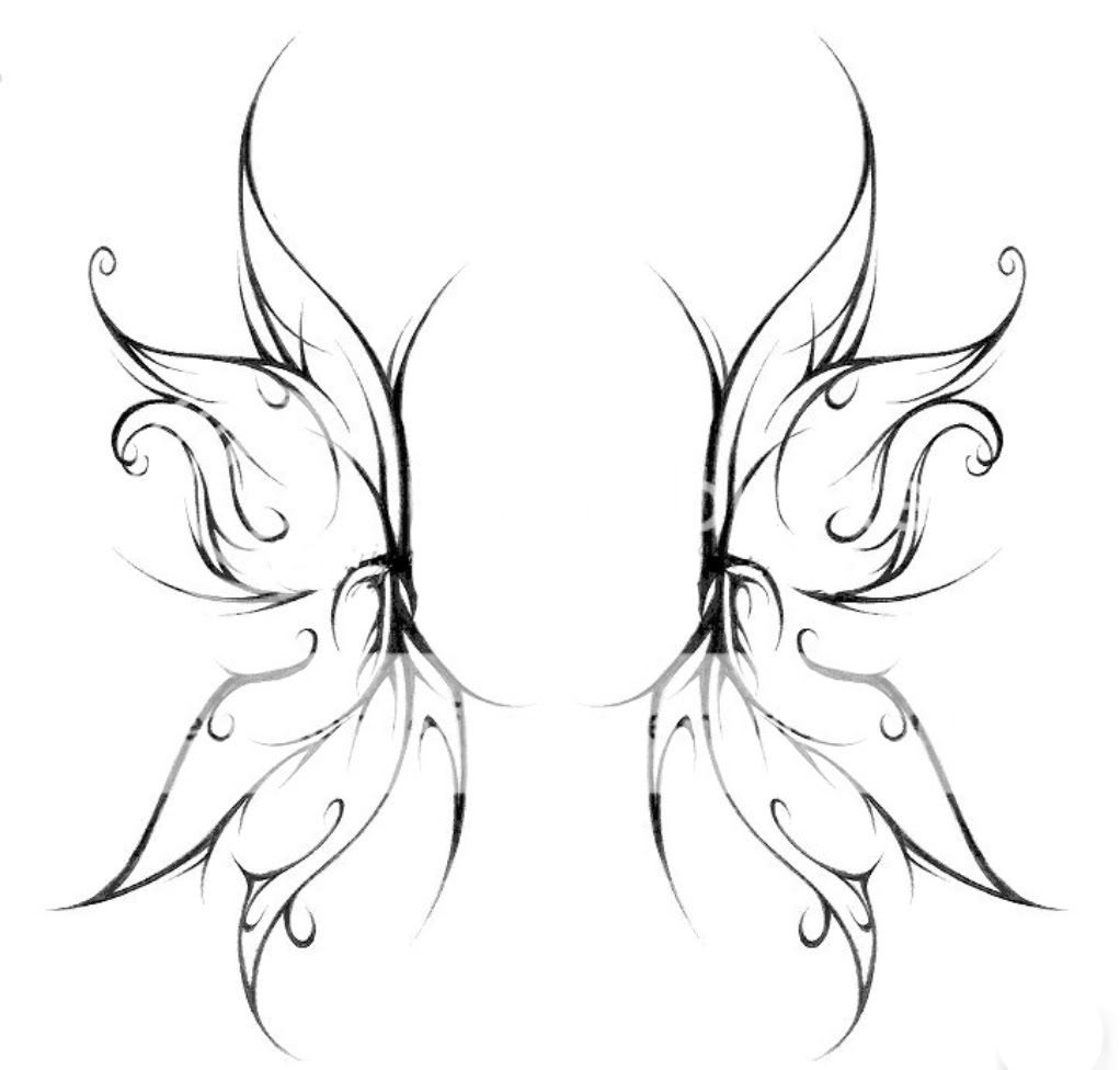 Fairy Wings Drawing