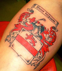 Family Crest Tattoos For Men