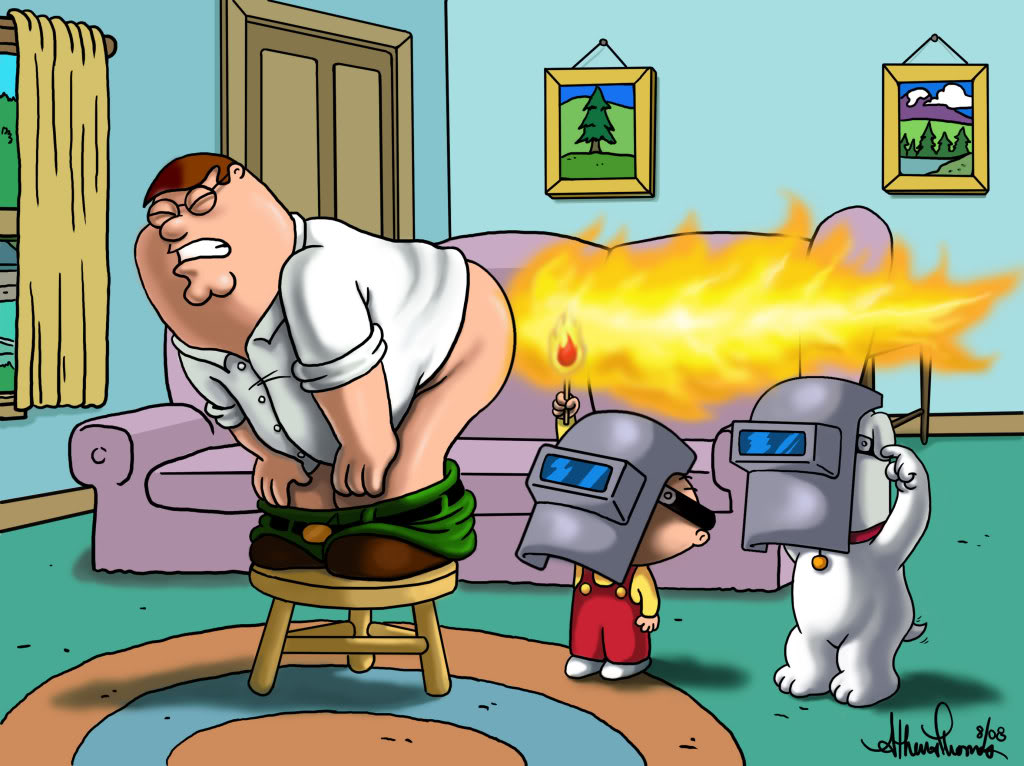 Family Guy Peter Farting Coughing