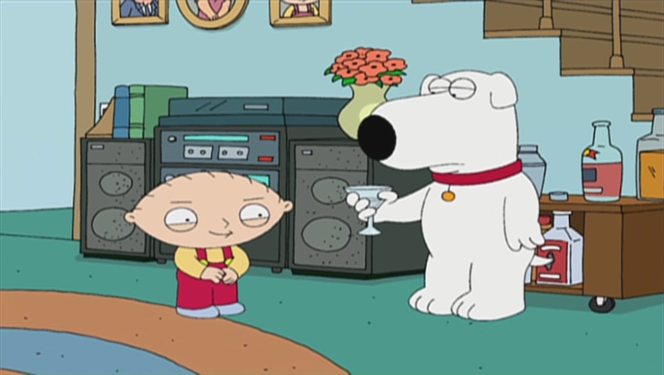 Family Guy Stewie And Brian Over