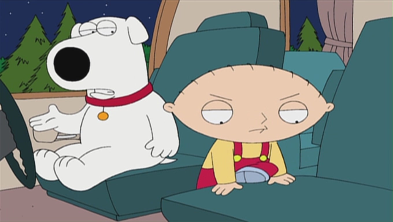 Family Guy Stewie And Brian Over