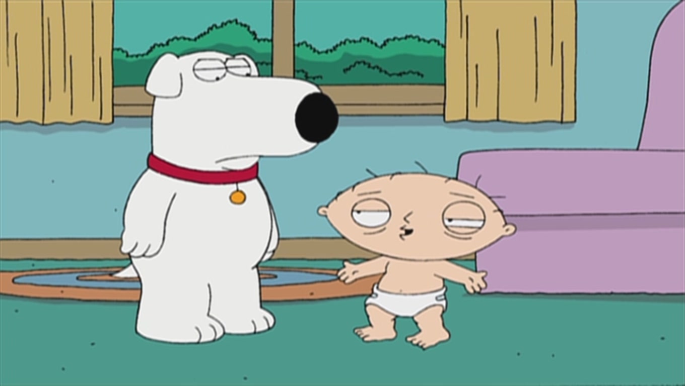 Family Guy Stewie And Brian Over