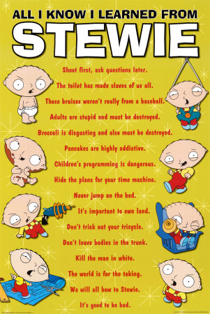 Family Guy Stewie Funny Quotes