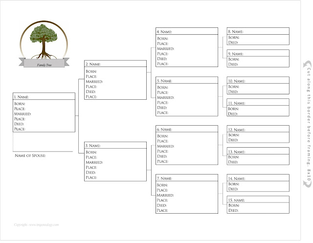 Family Tree Chart Free Download