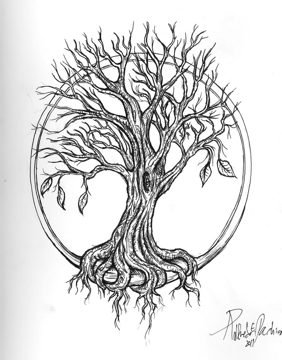 Family Tree Tattoo Designs With Names