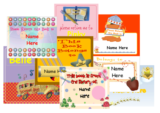 Fancy Name Tags Templates