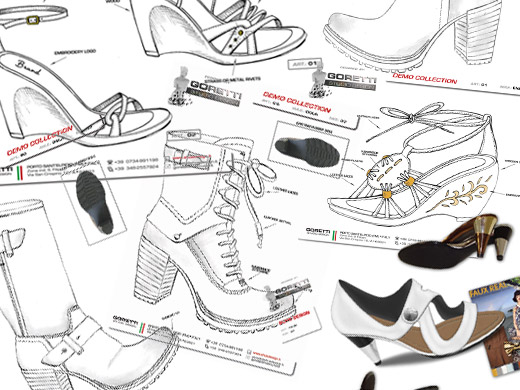 Fashion Design Sketches Shoes