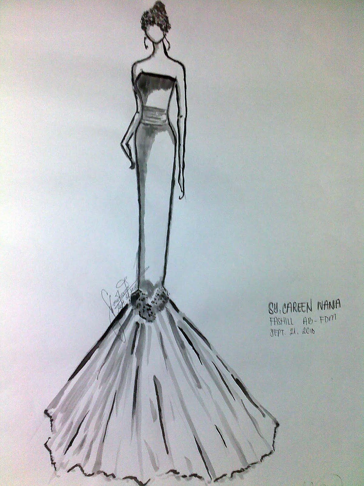 Fashion Illustration Sketches Templates