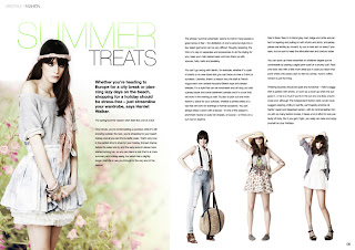 Fashion Magazine Design Layout