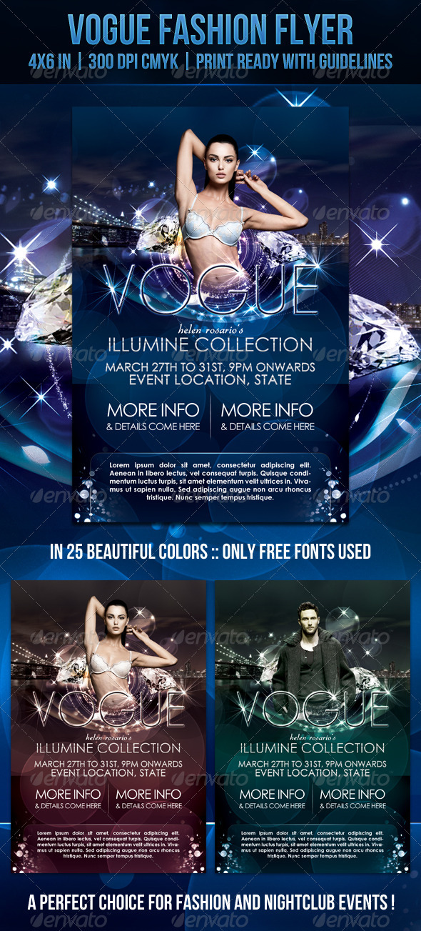 Fashion Show Flyer Templates