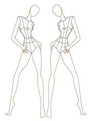 Fashion Sketches Template Free