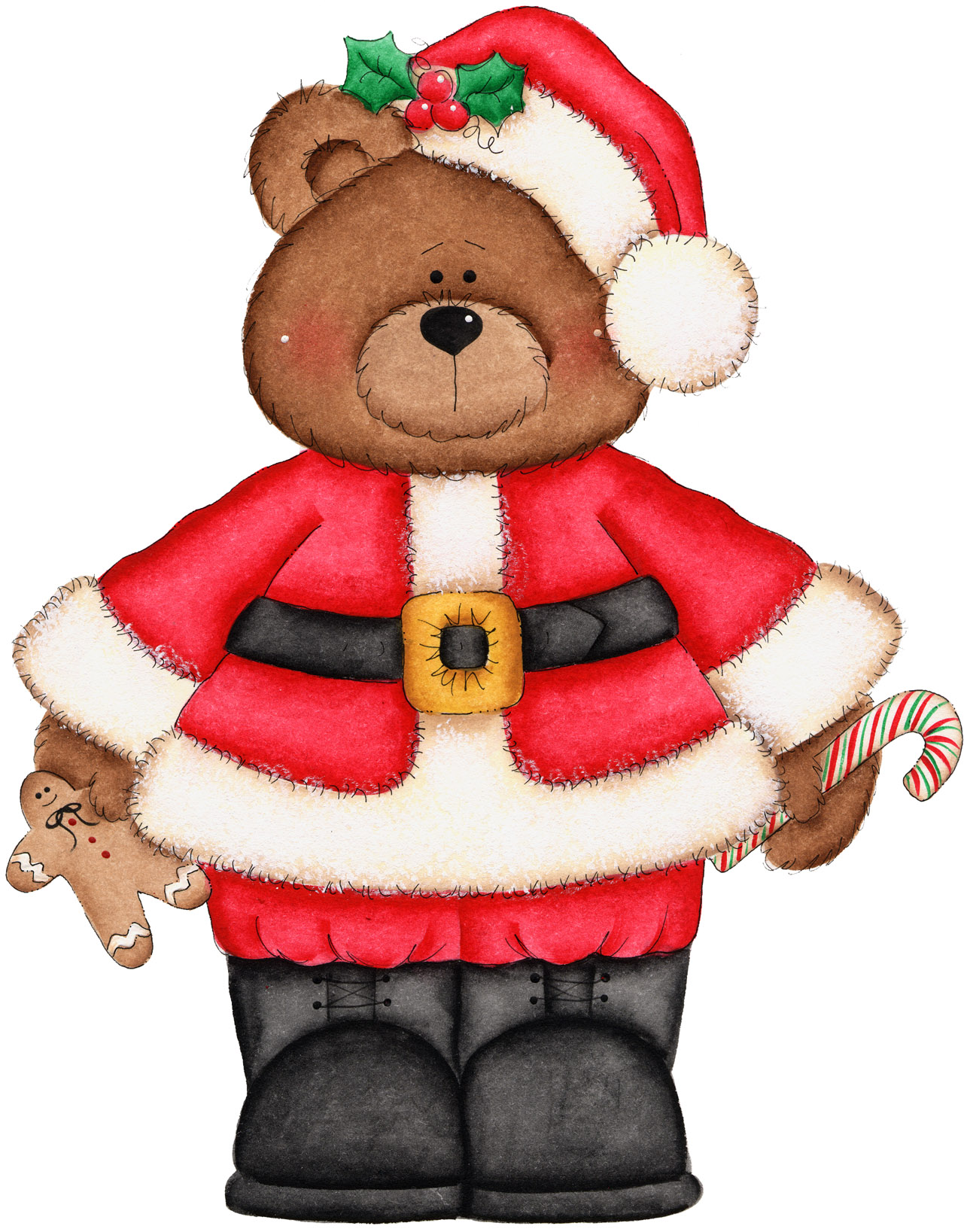 Father Christmas Pictures Clipart