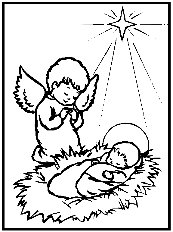 Father Christmas Pictures To Print And Colour