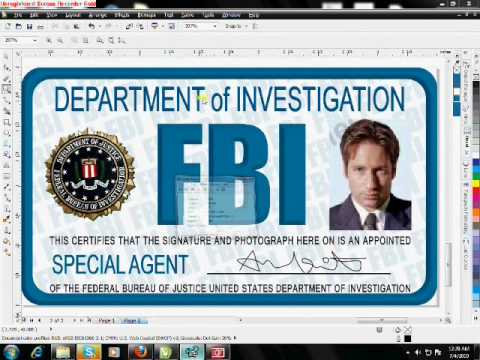 Fbi Id Card Maker