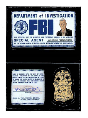 Fbi Id Card Template Free