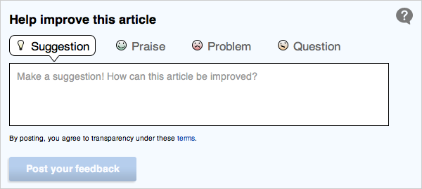 Feedback Form Questions Examples