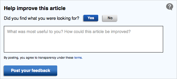 Feedback Form Questions Examples