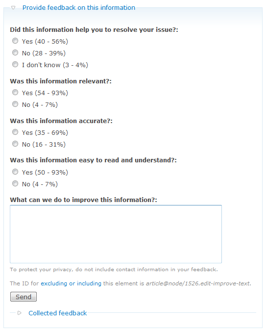 Feedback Form Questions For Presentations