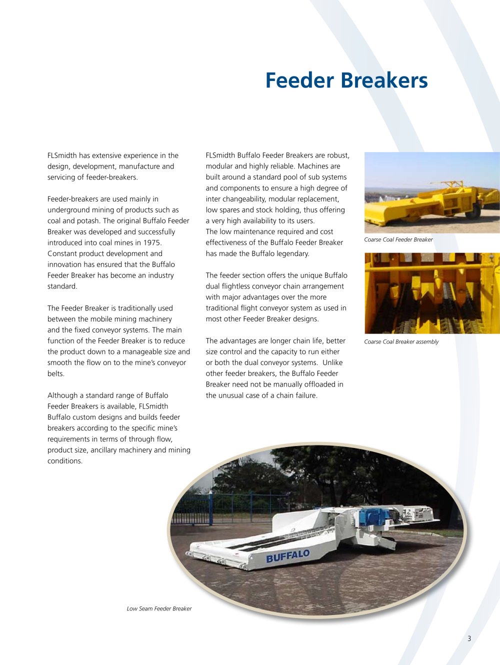 Feeder Breaker Specification